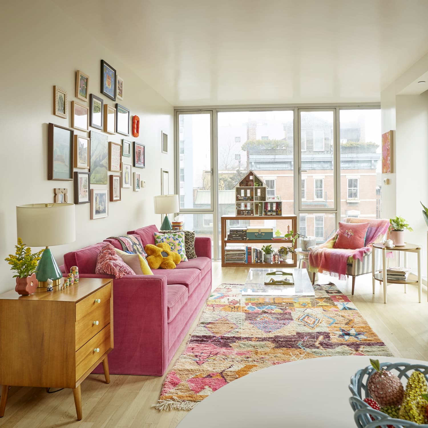 Laina Weiss L'or de Seraphine Creative Director NYC Apartment
